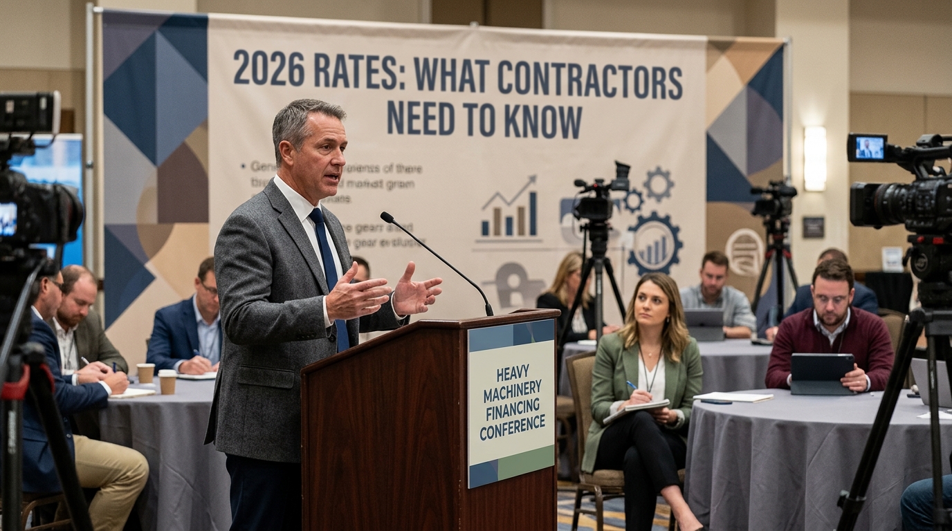 Illustration: 2026 Heavy Machinery Financing Rates: What Contractors Need to Know